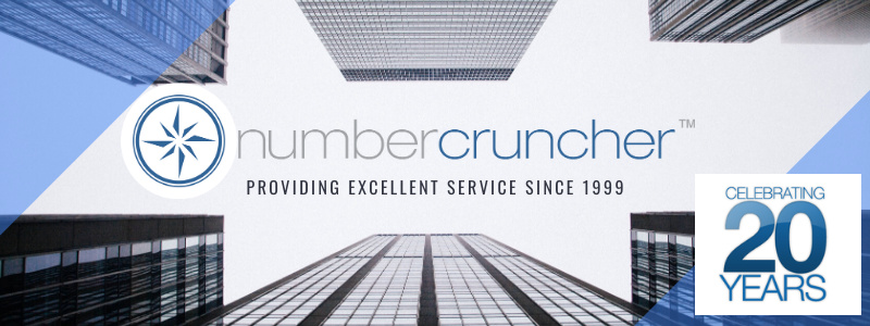 NumberCruncher 20 Year Anniversary Banner